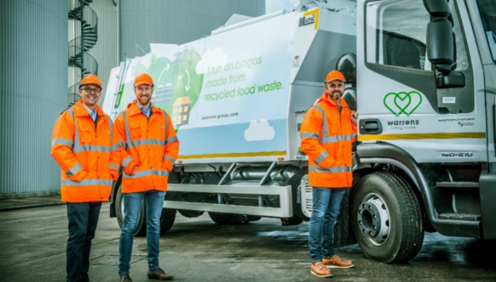 Investment in biofuel powered fleet announced by Warrens Group