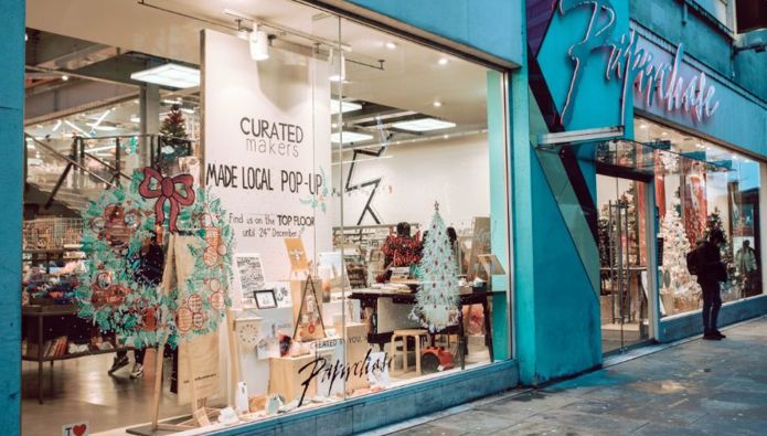 Paperchase artisan pop-up supporting over 40 small businesses