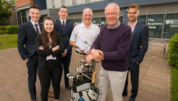 Students tee-up strategy to help drive business for golf clubs across the North